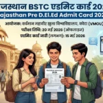 Rajasthan BSTC Admit Card 2026 pdf download