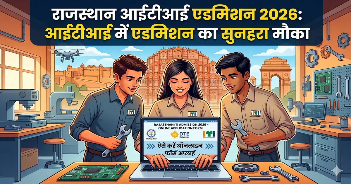 Rajasthan ITI Admission 2026 apply link
