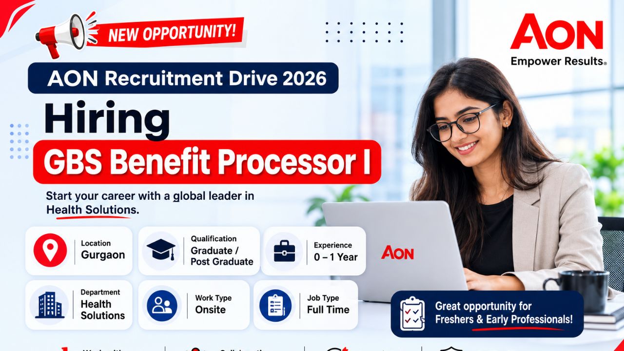 AON Recruitment Drive 2026