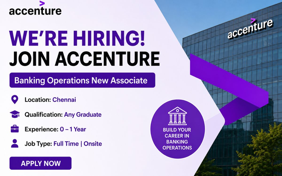 Accenture Recruitment Drive 2026
