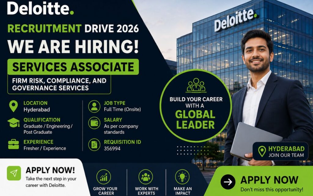 Deloitte Recruitment Drive 2026