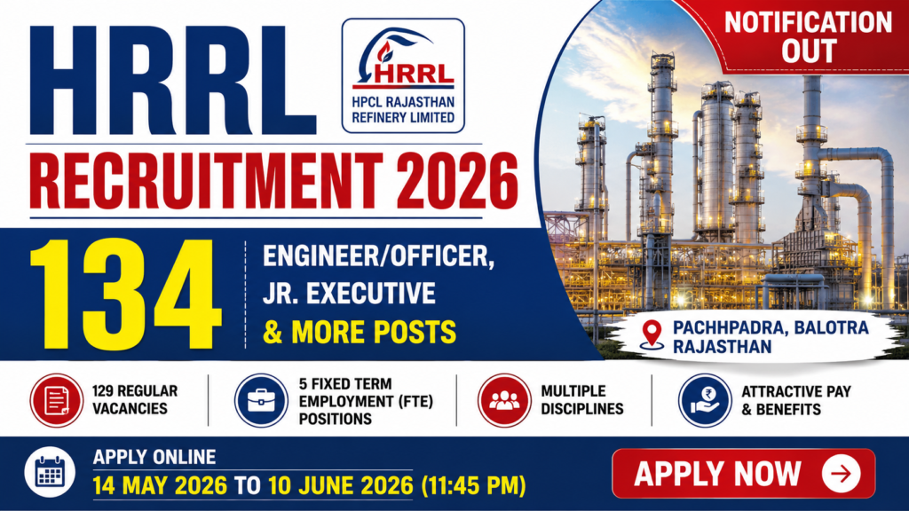 HRRL Recruitment 2026