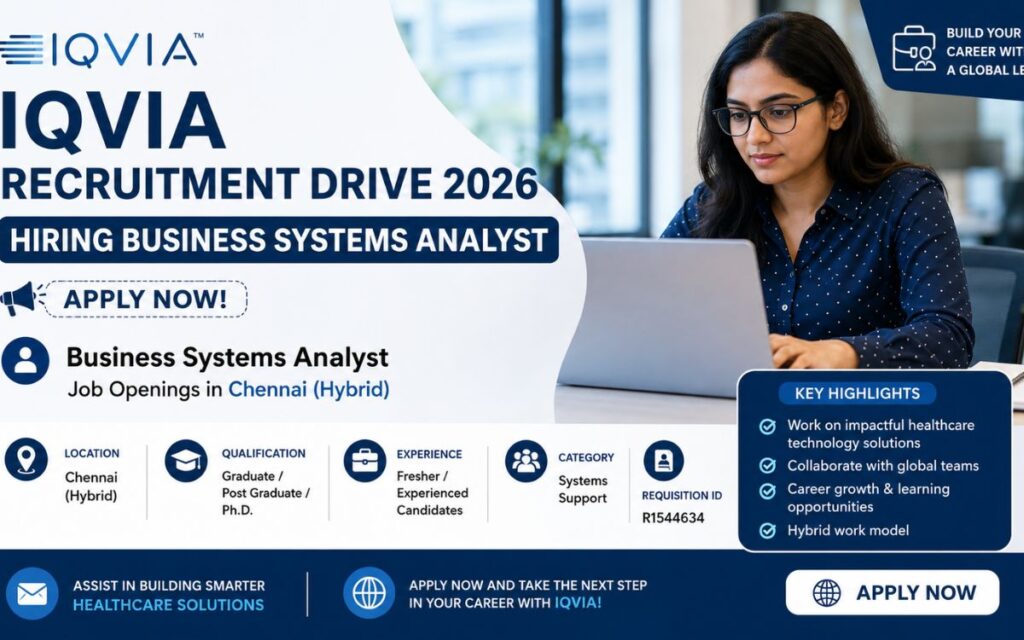 IQVIA Recruitment Drive