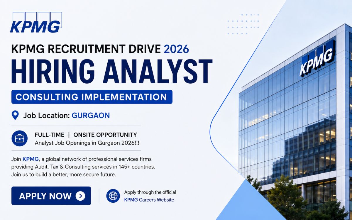 KPMG Recruitment Drive