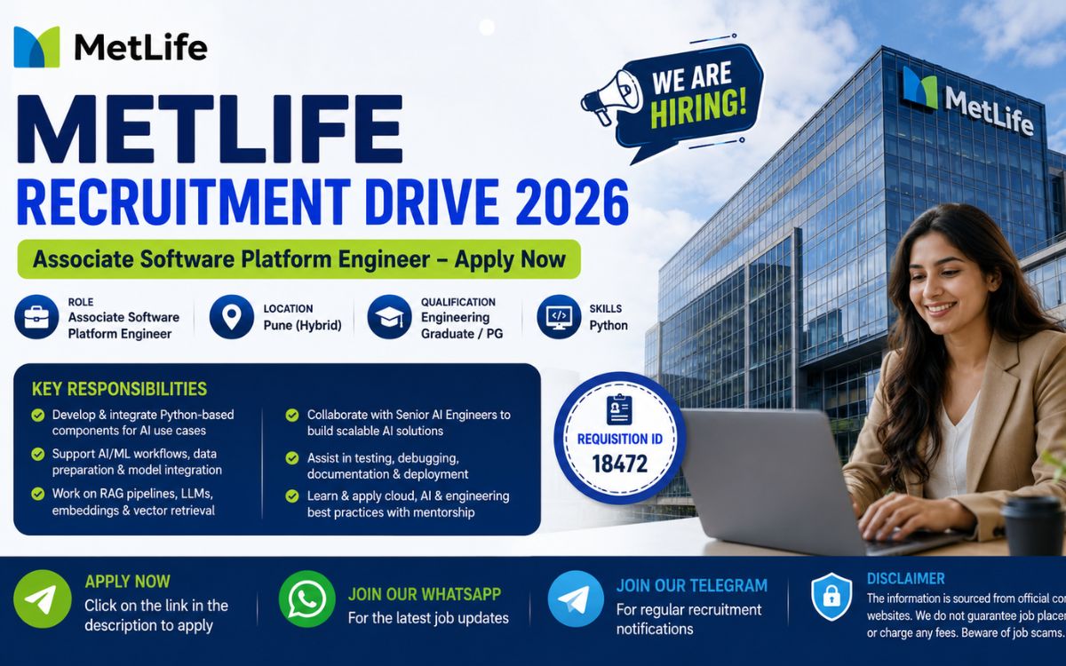 MetLife Recruitment Drive